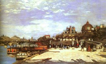 Pierre Auguste Renoir : The Pont des Arts, Paris